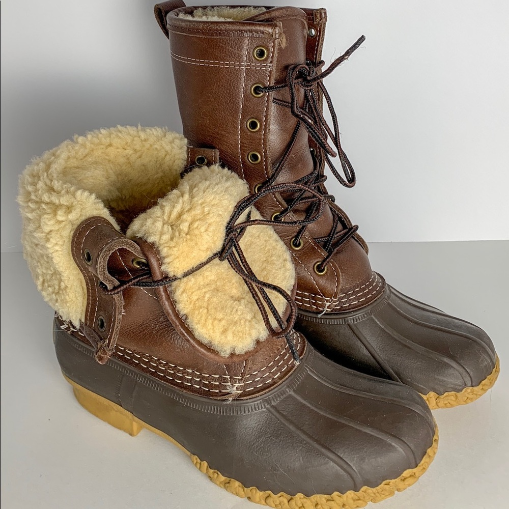 L.L.Bean Shearling-Lined Boots (10”)